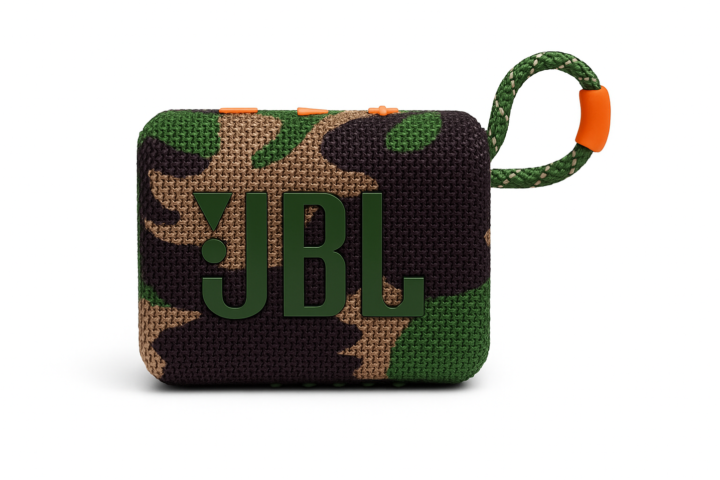 JBL GO4 Cama Speaker With Green Logo Front View