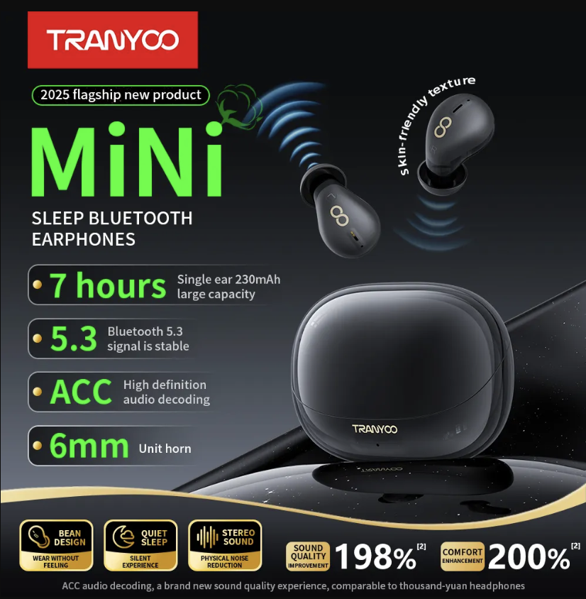 Bluetooth Earbuds ( Tranyoo Original )