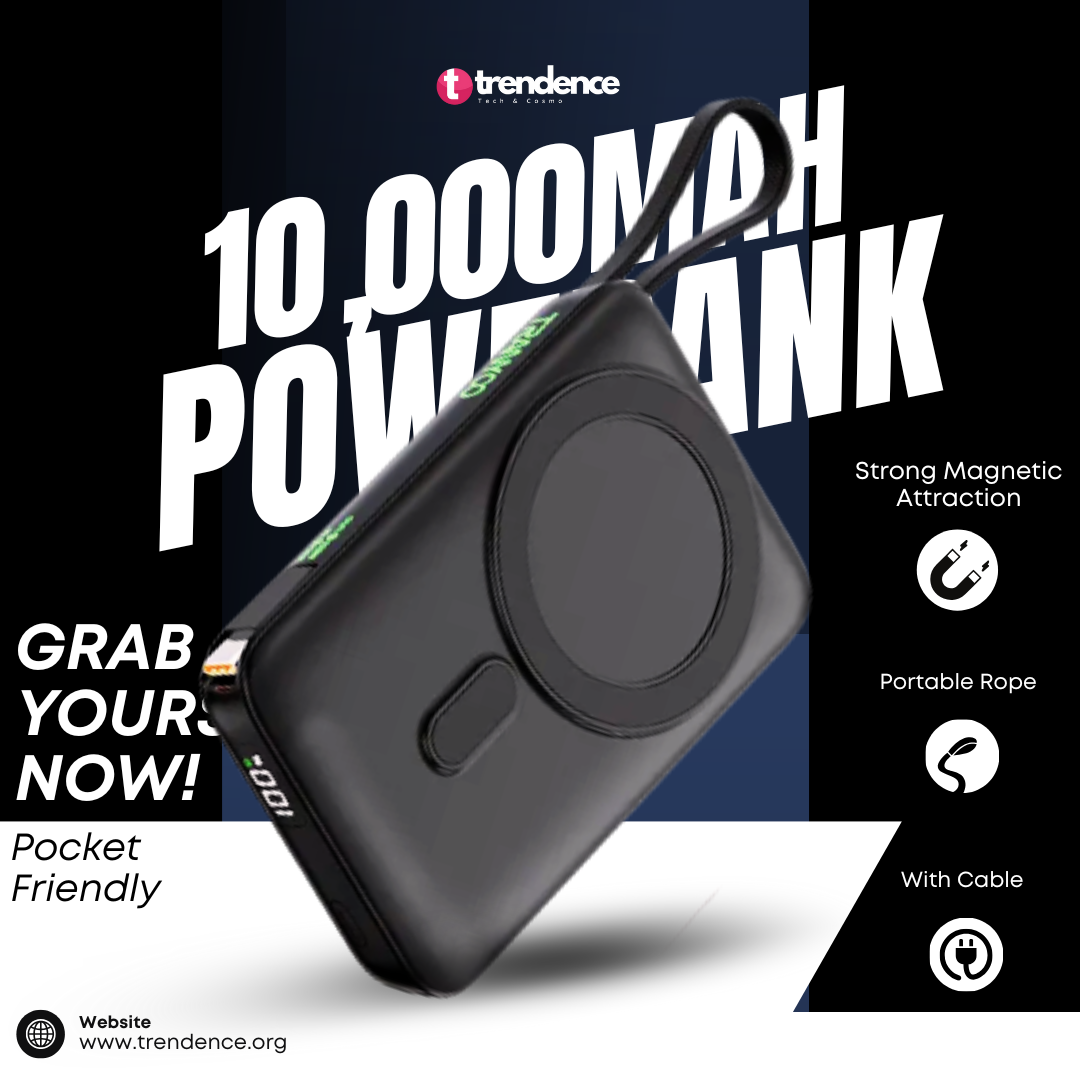 10000mah_Magnetic_Wireless_Power_Bank With Details Side View