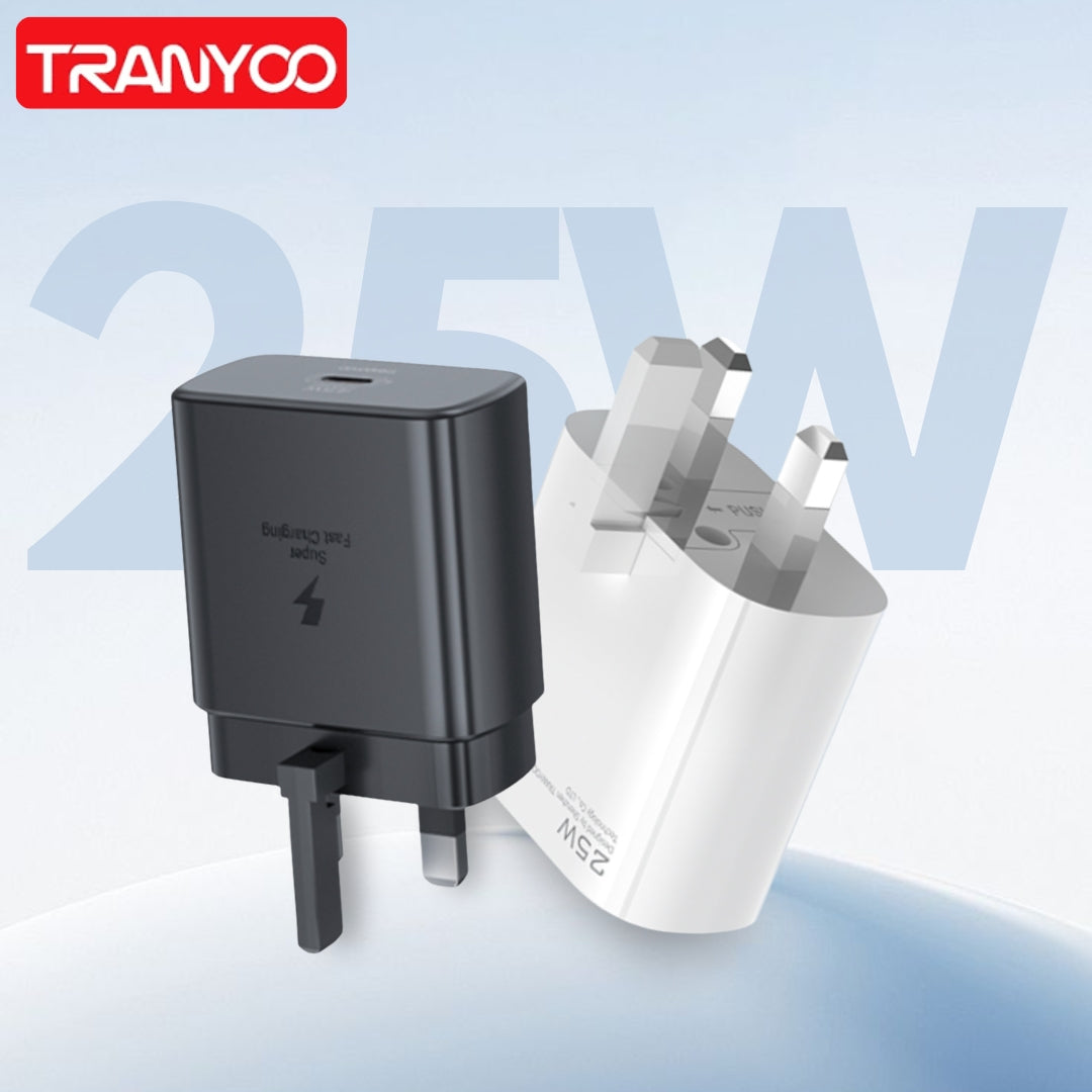 25w Super Fast Charger Adapter Colors