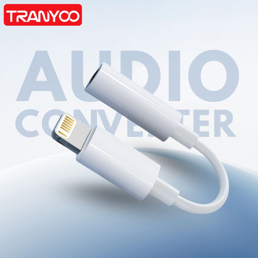 3.5mm Audio Adapter Lightning Close In View