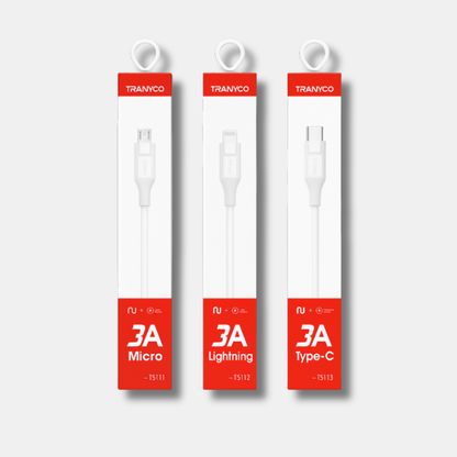 3A White USB Cable Boxes Upper View