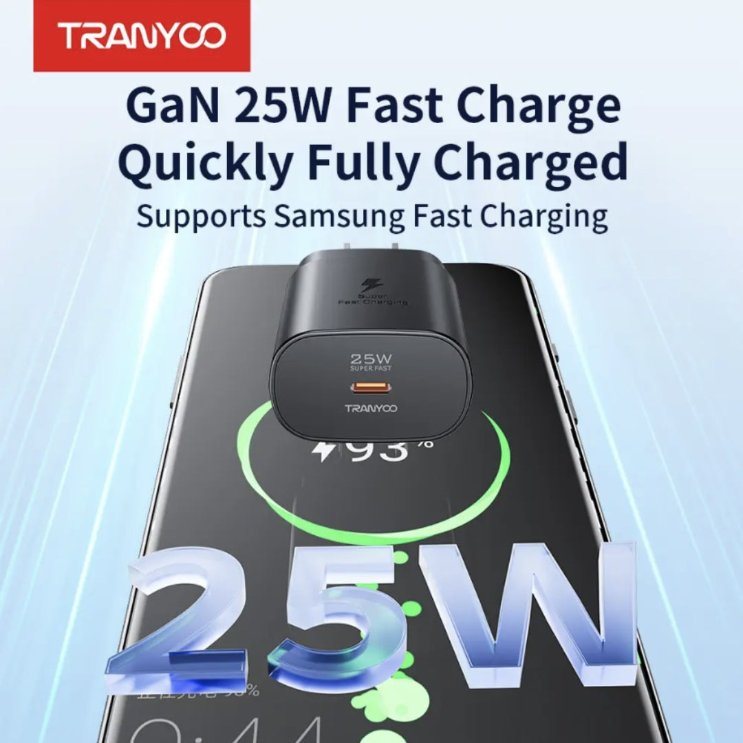 25w Super Fast Charger Full Kit (Original Tranyoo)