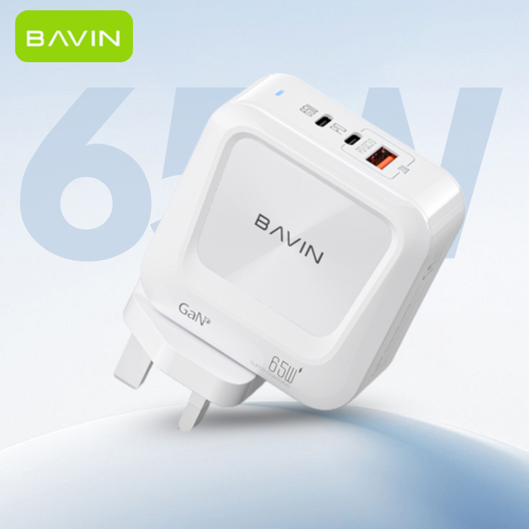 65w Charger Adapter Side View