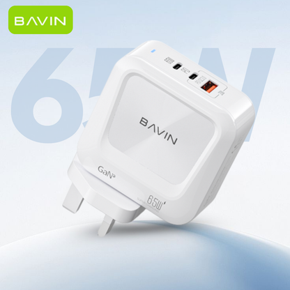 65w Charger Adapter Side View