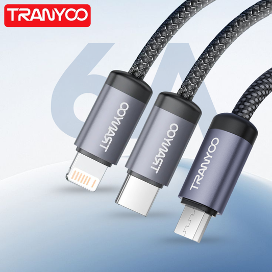 6A Metal Braided Cables Tranyo