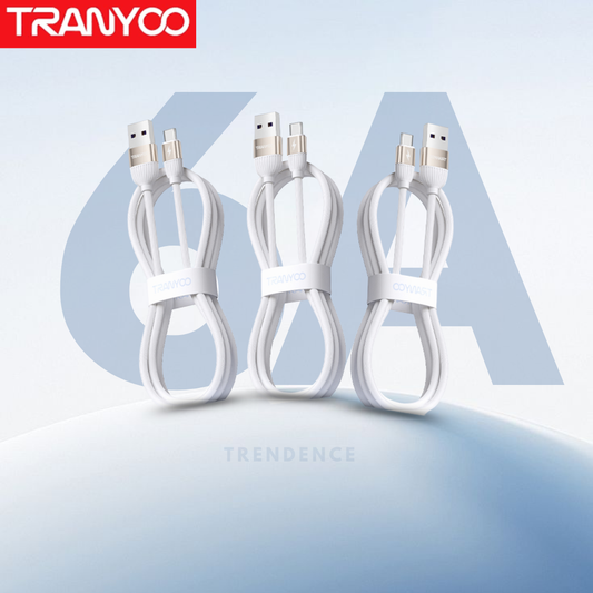 6A USB Cables Side View