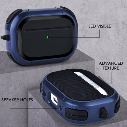 Airpods Pro Eggshell Protective Case Front And Back View