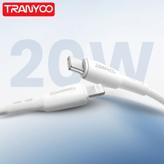 20W Tranyoo Type C to Lightning Cable
