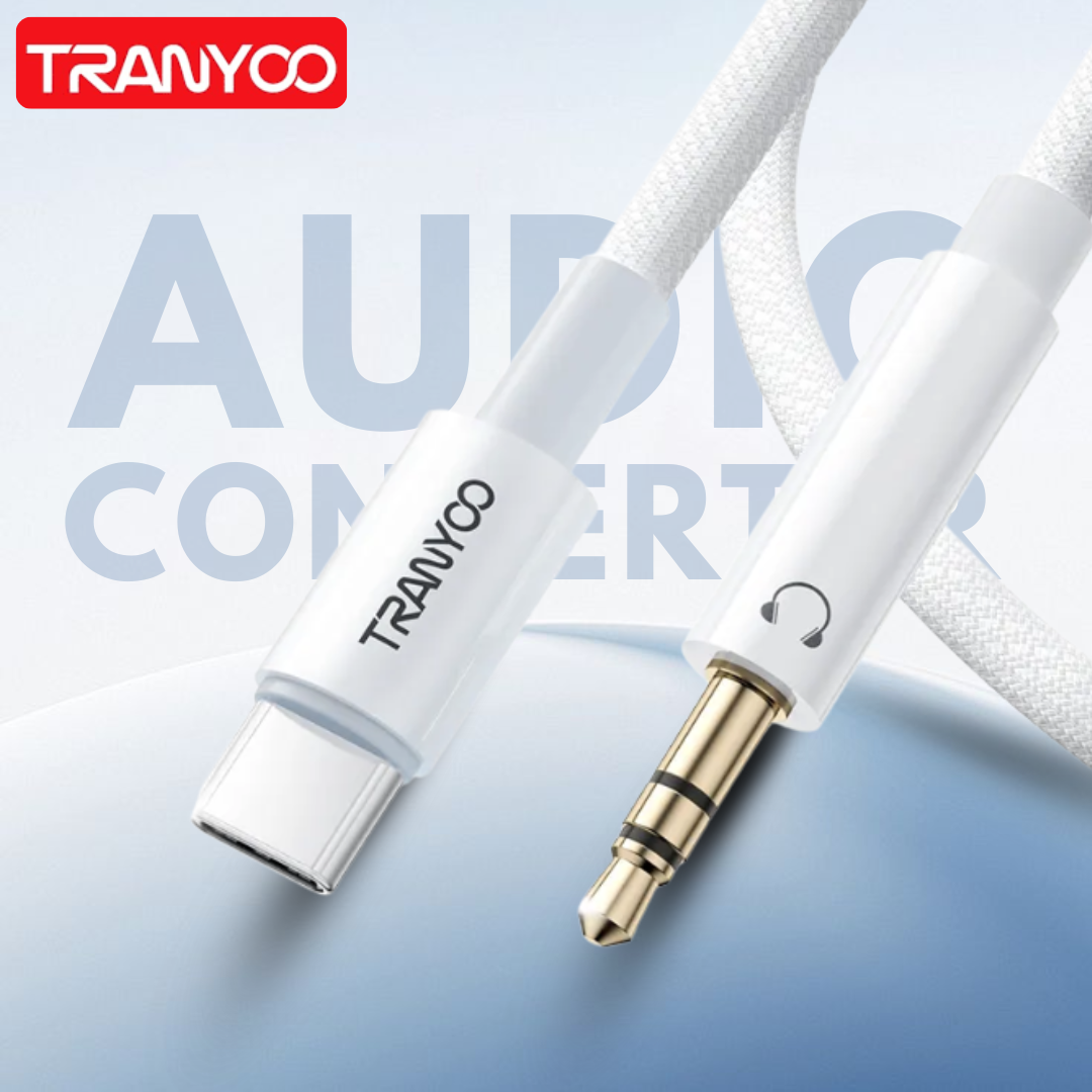 Audio Cable Type C To 3.5mm Aux Close In View