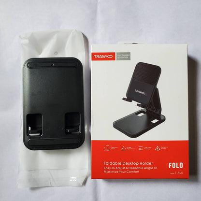 Desktop Phone Holder Folded With Box Front View