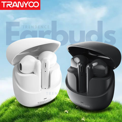 Flat Ear Bluetooth Earphones Close In View