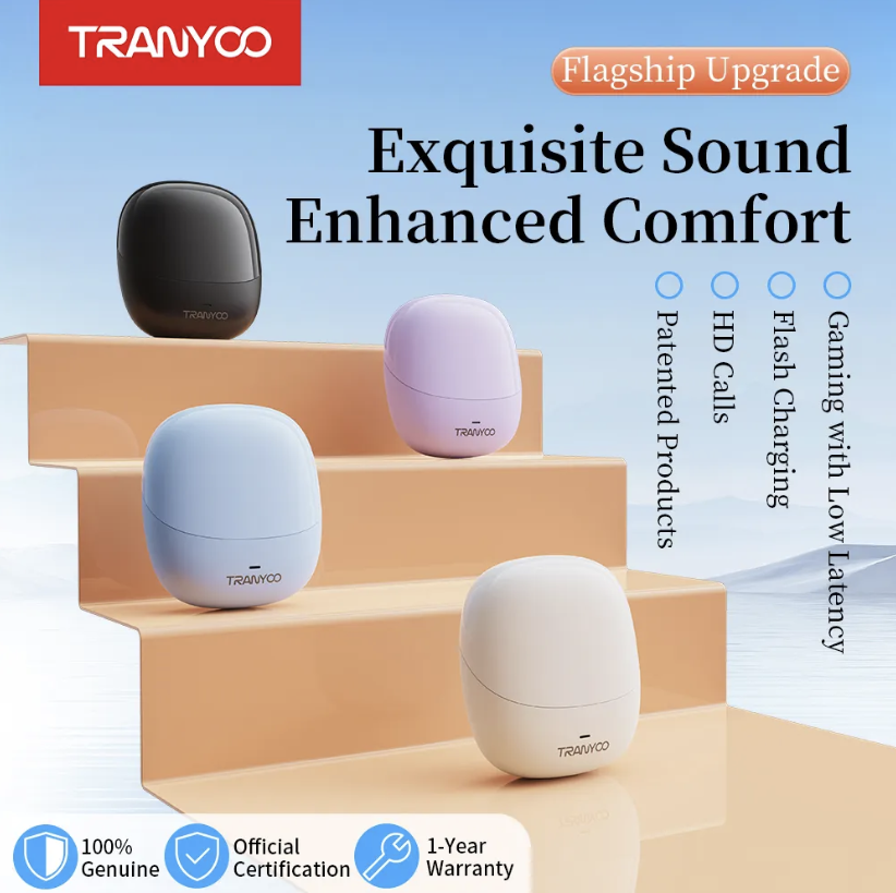 Flat Ear Bluetooth Earphones Details