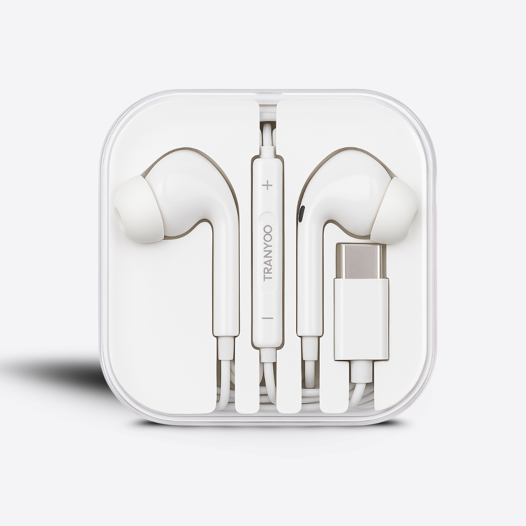 Hifi In Ear Earphones Type C Front View