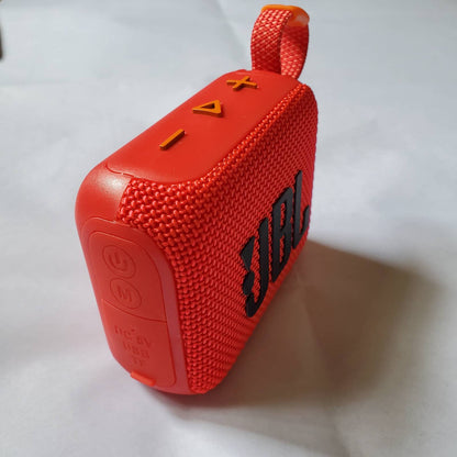 JBL GO4 Red Speaker Side View