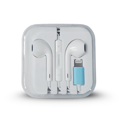 Lightning In ear Earphone Direct Connect Close In View