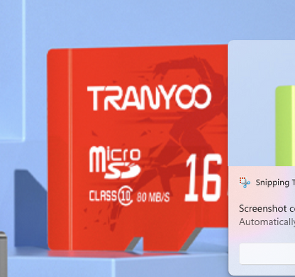 Memory Card 16GB Side View