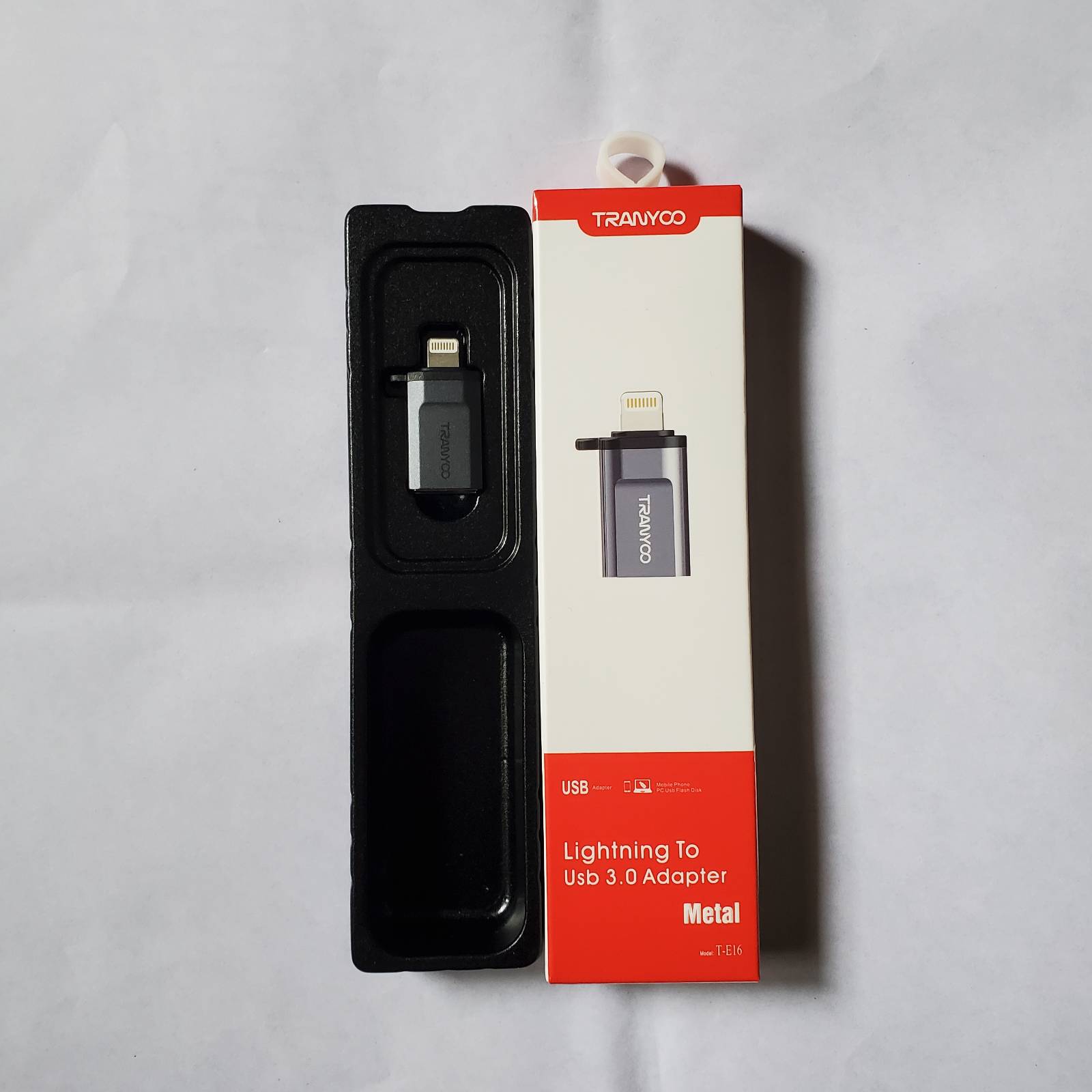 OTG Lightning To USB 3.0 Adapter Upper View