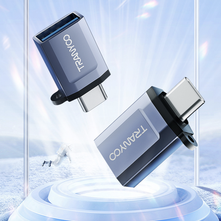 OTG Type C To USB 3.0 Side View