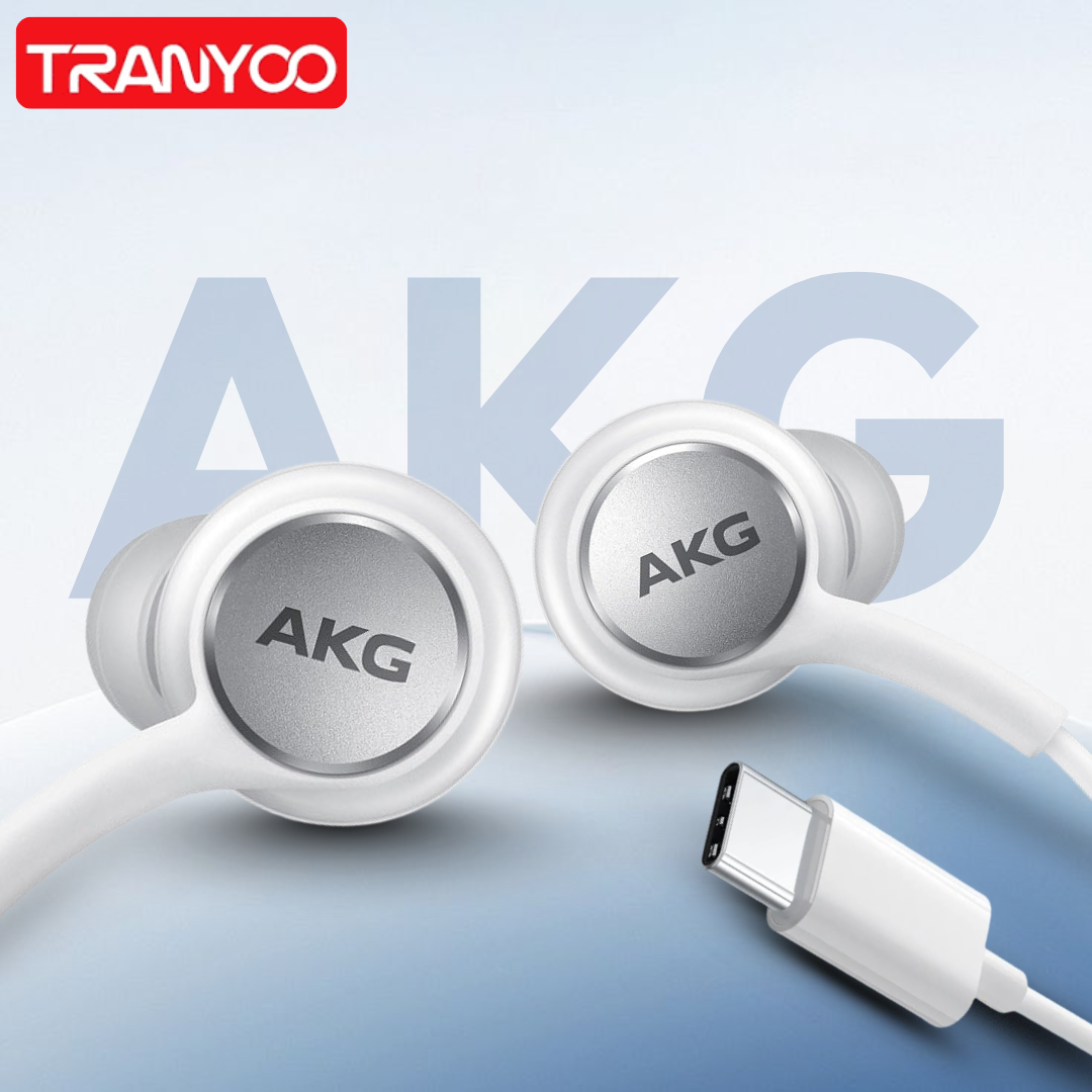 Samsung AKG Type C Earphones Close In View