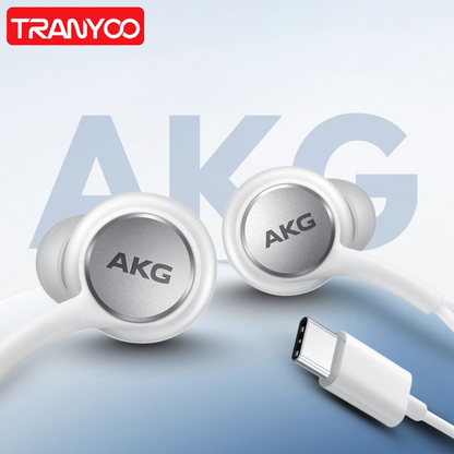 Samsung AKG Type C Earphones Close In View