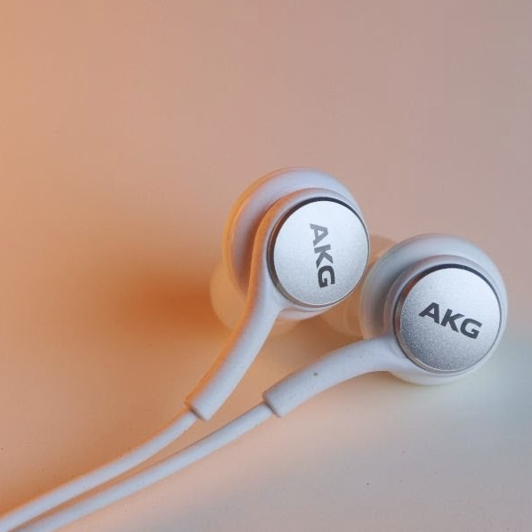 Samsung AKG Type C Earphones Front View