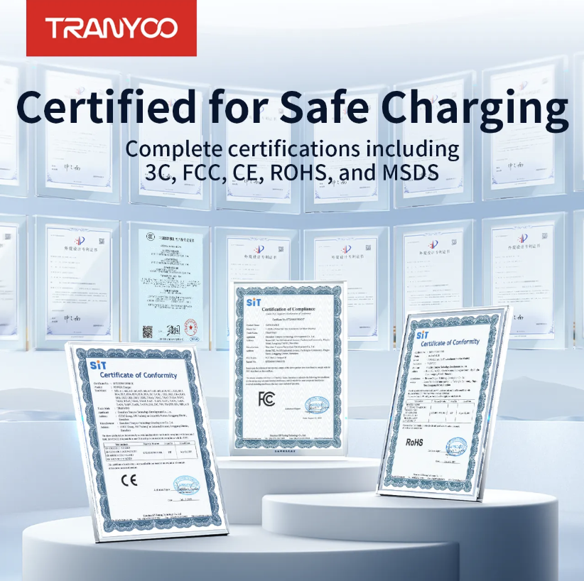 Magnetic Wirless PowerBank 10,000mAh (Tranyoo Original)