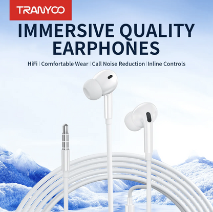 Hifi In Ear Earphones Type C (Original Tranyoo)