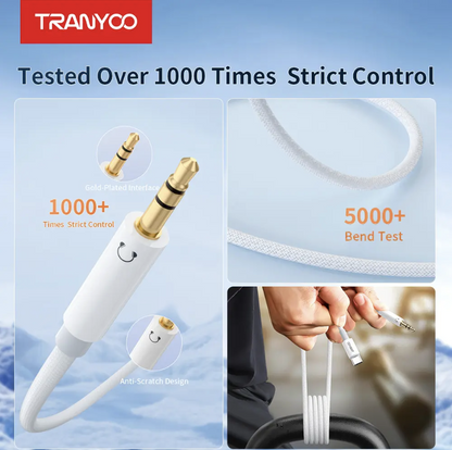 Audio Cable Type C To 3.5mm Aux (Original Tranyoo)