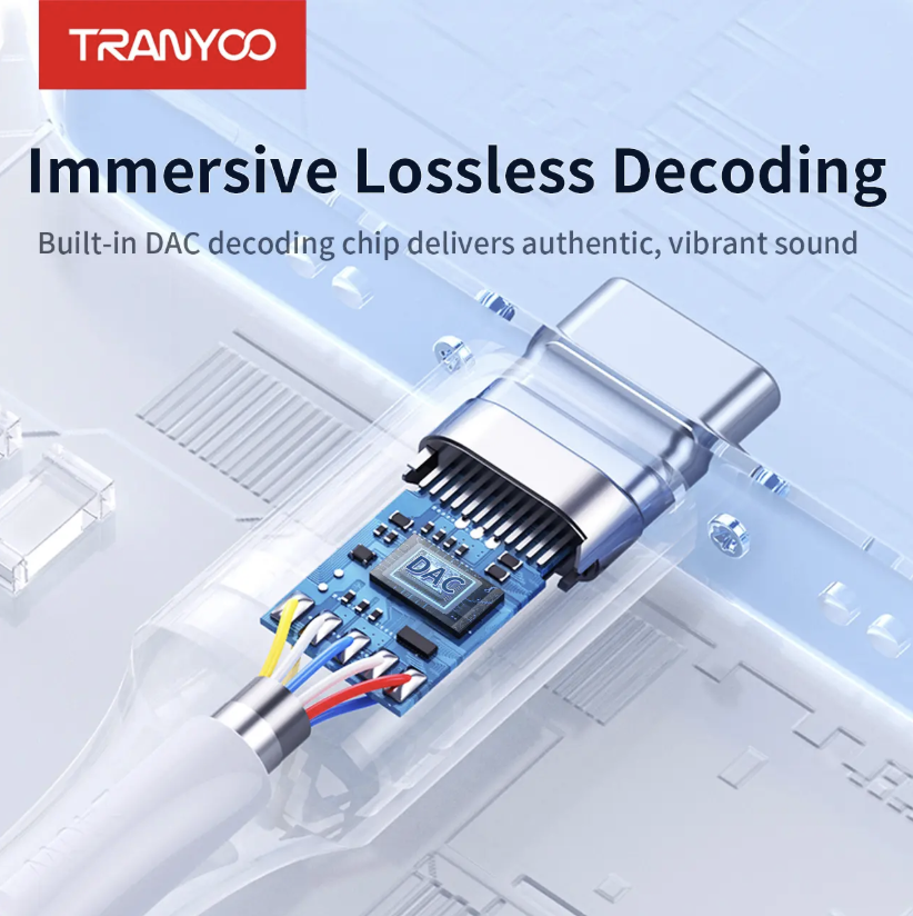 3.5mm Audio Adapter Lightning (Original Tranyoo)