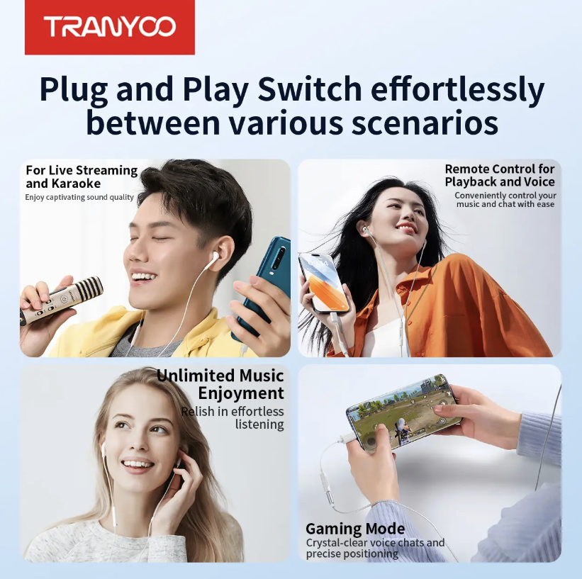 3.5mm Audio Adapter Lightning (Original Tranyoo)