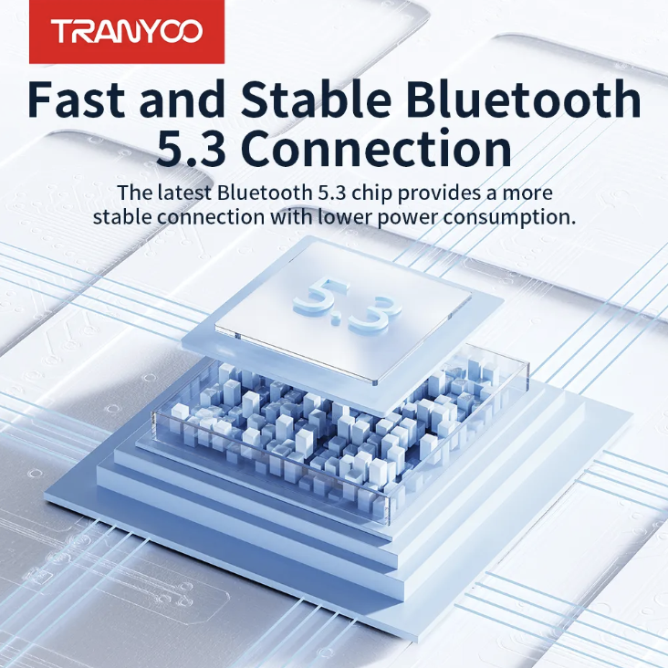 Tranyoo Neck-Mounted Sports Wireless Stereo Earphone