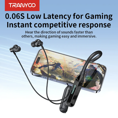 Tranyoo Neck-Mounted Sports Wireless Stereo Earphone