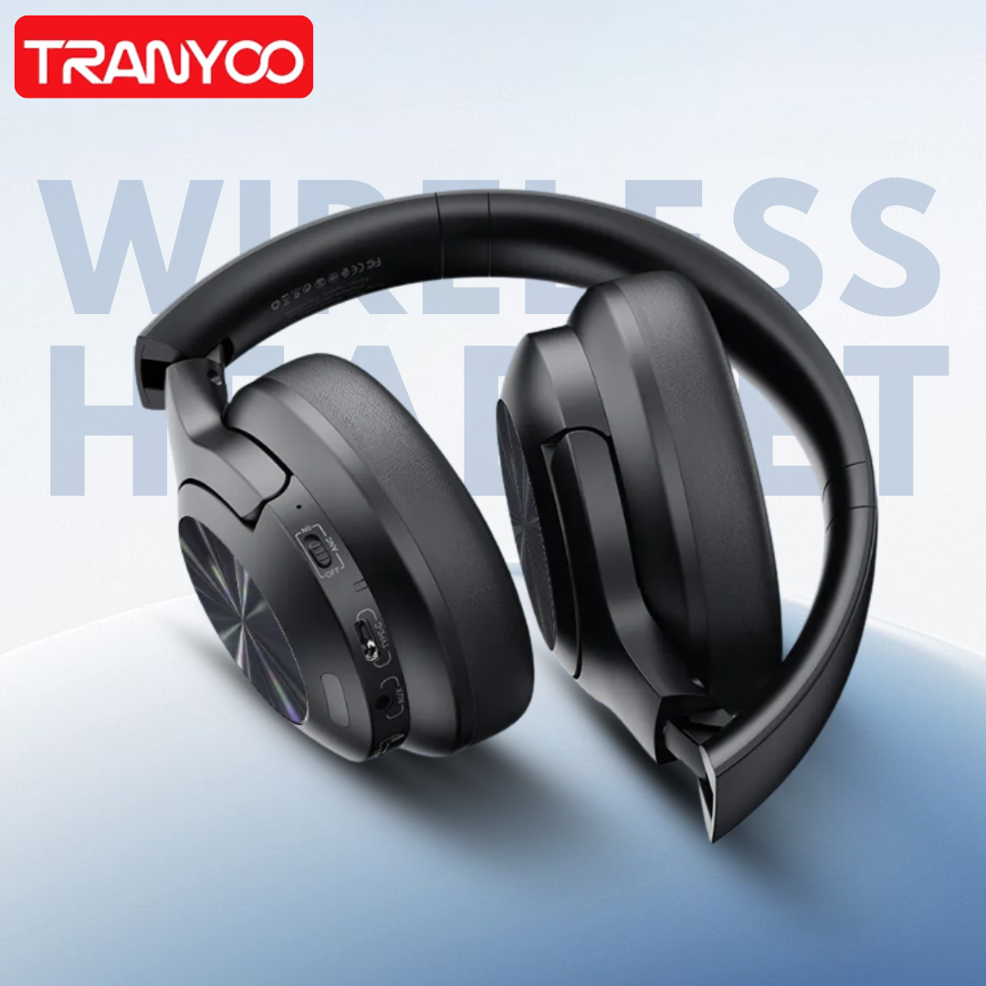 Wireless Bluetooth Headset Close In View